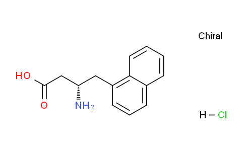 CAS No. 331846-99-2, (S)-3-Amino-4-(naphthalen-1-yl)butanoic acid hydrochloride
