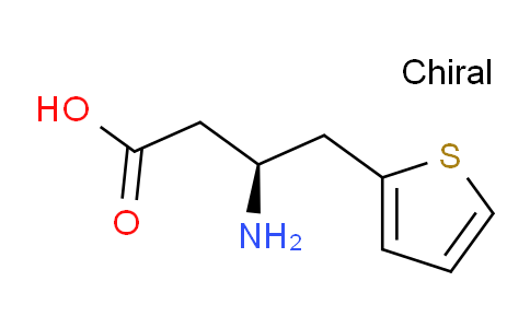 CAS No. 270065-91-3, (S)-3-Amino-4-(thiophen-2-yl)butanoic acid