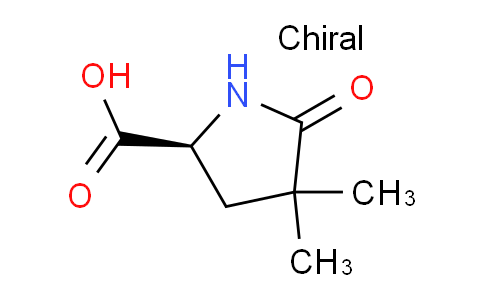 CAS No. 1217832-12-6, (S)-4,4-Dimethyl-5-oxopyrrolidine-2-carboxylic acid