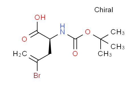 CAS No. 151215-34-8, (S)-4-Bromo-2-((tert-butoxycarbonyl)amino)pent-4-enoic acid