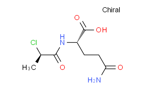 CAS No. 159141-33-0, (S)-5-Amino-2-((R)-2-chloropropanamido)-5-oxopentanoic acid
