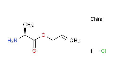 CAS No. 203799-82-0, (S)-Allyl 2-aminopropanoate hydrochloride