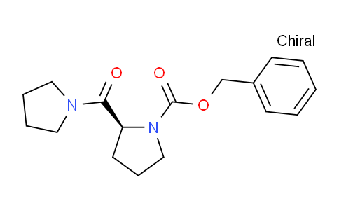 CAS No. 50888-84-1, (S)-Benzyl 2-(pyrrolidine-1-carbonyl)pyrrolidine-1-carboxylate