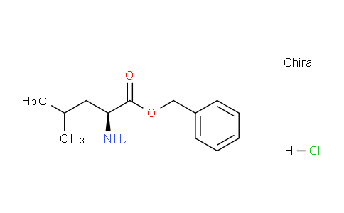 CAS No. 2462-35-3, (S)-Benzyl 2-amino-4-methylpentanoate hydrochloride