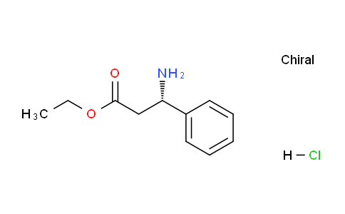 CAS No. 167834-24-4, (S)-Ethyl 3-amino-3-phenylpropanoate hydrochloride