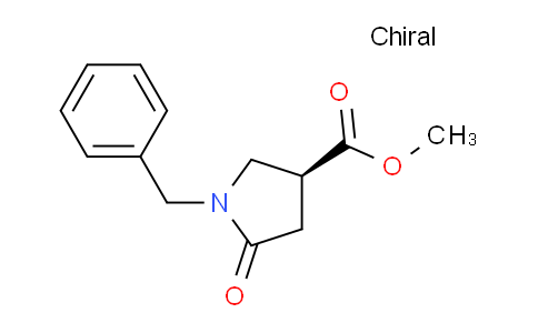 CAS No. 428518-44-9, (S)-Methyl 1-benzyl-5-oxopyrrolidine-3-carboxylate