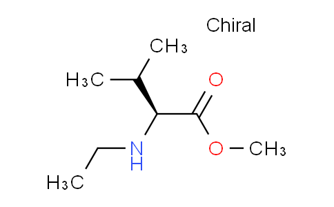 CAS No. 222550-60-9, (S)-Methyl 2-(ethylamino)-3-methylbutanoate