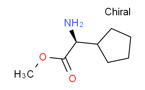 CAS No. 801162-35-6, (S)-Methyl 2-amino-2-cyclopentylacetate