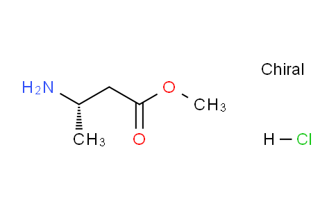 CAS No. 139243-55-3, (S)-Methyl 3-aminobutanoate hydrochloride