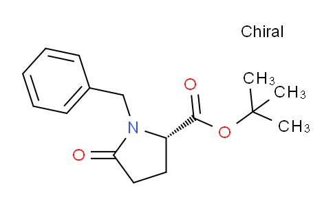 CAS No. 90741-27-8, (S)-tert-Butyl 1-benzyl-5-oxopyrrolidine-2-carboxylate