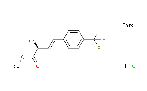 CAS No. 2098497-09-5, (S,E)-Methyl 2-amino-4-(4-(trifluoromethyl)phenyl)but-3-enoate hydrochloride