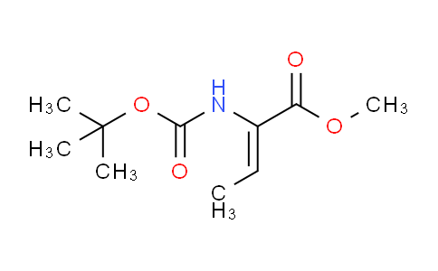 CAS No. 63658-16-2, (Z)-Methyl 2-(tert-butoxycarbonylamino)but-2-enoate