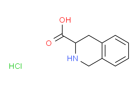 CAS No. 41994-51-8, 1,2,3,4-Tetrahydroisoquinoline-3-carboxylic acid hydrochloride