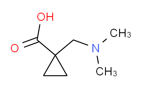 CAS No. 633335-75-8, 1-((Dimethylamino)methyl)cyclopropanecarboxylic acid