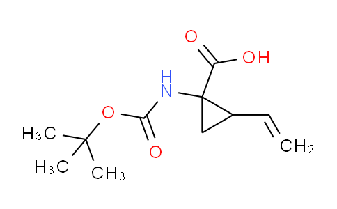 CAS No. 1001667-24-8, 1-((tert-Butoxycarbonyl)amino)-2-vinylcyclopropanecarboxylic acid