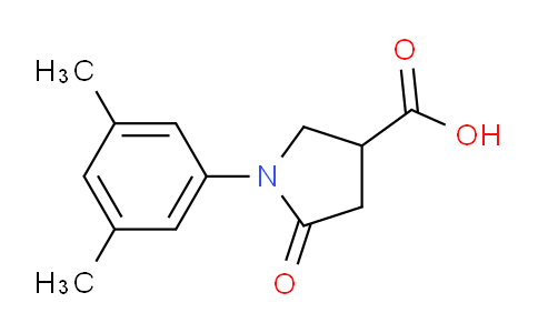 CAS No. 63674-63-5, 1-(3,5-Dimethylphenyl)-5-oxopyrrolidine-3-carboxylic acid