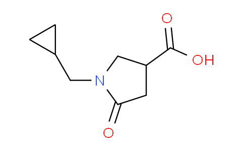CAS No. 845546-16-9, 1-(Cyclopropylmethyl)-5-oxopyrrolidine-3-carboxylic Acid