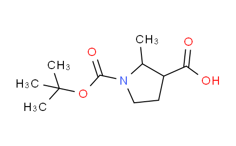 CAS No. 1507389-76-5, 1-(tert-Butoxycarbonyl)-2-methylpyrrolidine-3-carboxylic acid