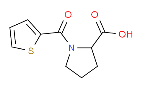 CAS No. 257946-35-3, 1-(Thiophene-2-carbonyl)pyrrolidine-2-carboxylic acid