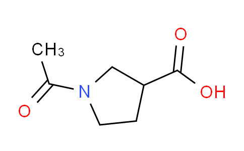 CAS No. 712270-40-1, 1-Acetylpyrrolidine-3-carboxylic acid