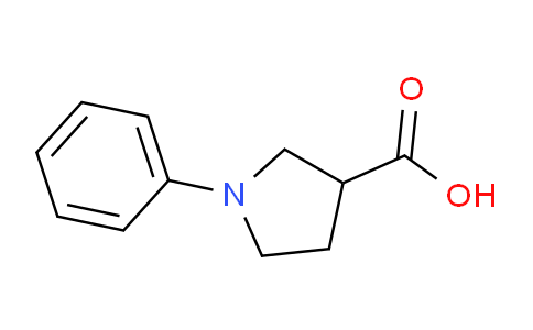 CAS No. 933709-26-3, 1-Phenylpyrrolidine-3-carboxylic acid