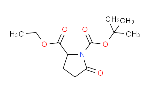 CAS No. 251924-83-1, 1-tert-Butyl 2-ethyl 5-oxopyrrolidine-1,2-dicarboxylate