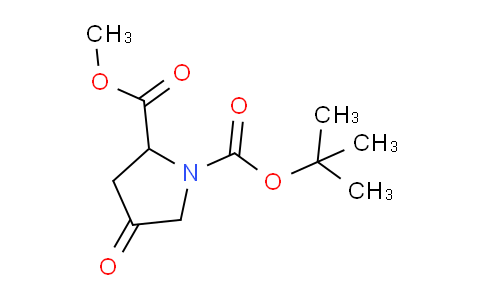 CAS No. 362706-26-1, 1-tert-Butyl 2-methyl 4-oxopyrrolidine-1,2-dicarboxylate