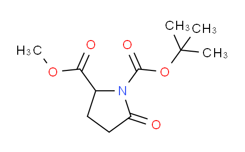 CAS No. 861657-91-2, 1-tert-Butyl 2-methyl 5-oxopyrrolidine-1,2-dicarboxylate
