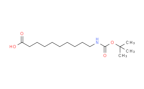 CAS No. 173606-50-3, 10-((tert-Butoxycarbonyl)amino)decanoic acid