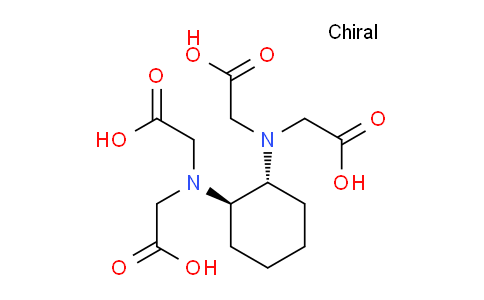 CAS No. 13291-61-7, 2,2',2'',2'''-((1R,2R)-rel-Cyclohexane-1,2-diylbis(azanetriyl))tetraacetic acid