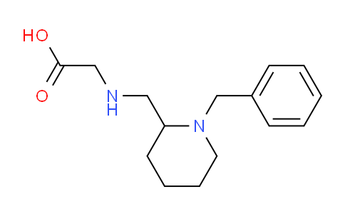 CAS No. 1353974-23-8, 2-(((1-Benzylpiperidin-2-yl)methyl)amino)acetic acid
