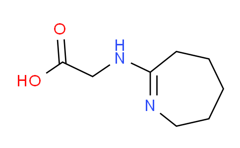 CAS No. 90152-88-8, 2-((3,4,5,6-Tetrahydro-2H-azepin-7-yl)amino)acetic acid