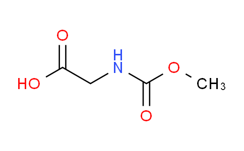 CAS No. 1670-97-9, 2-((Methoxycarbonyl)amino)acetic acid