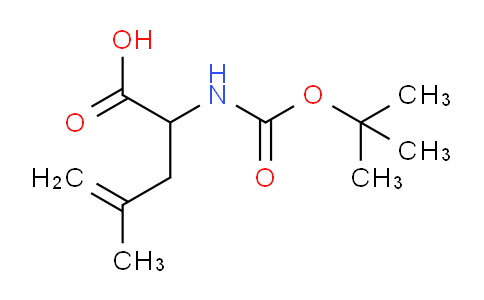 CAS No. 156047-41-5, 2-((tert-Butoxycarbonyl)amino)-4-methylpent-4-enoic acid