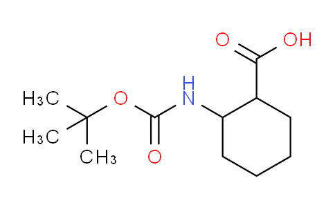 CAS No. 220760-49-6, 2-((tert-Butoxycarbonyl)amino)cyclohexanecarboxylic acid