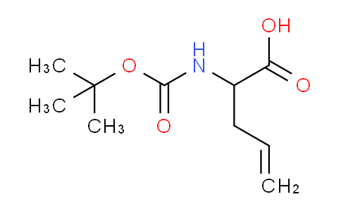 CAS No. 119479-32-2, 2-((tert-Butoxycarbonyl)amino)pent-4-enoic acid