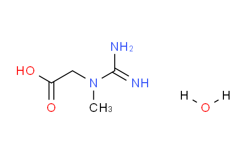 CAS No. 6020-87-7, 2-(1-Methylguanidino)acetic acid hydrate