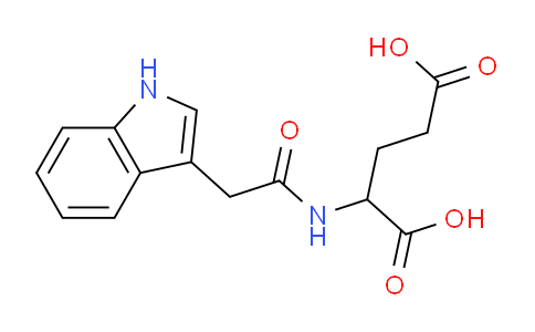 CAS No. 192430-60-7, 2-(2-(1H-Indol-3-yl)acetamido)pentanedioic acid