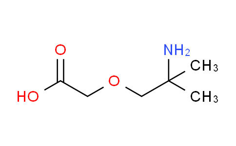 CAS No. 127958-75-2, 2-(2-Amino-2-methylpropoxy)acetic acid