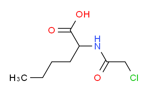 CAS No. 67206-26-2, 2-(2-Chloroacetamido)hexanoic acid