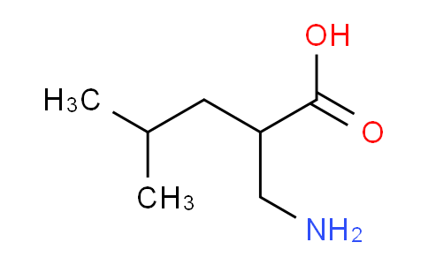 CAS No. 100869-07-6, 2-(Aminomethyl)-4-methylpentanoic acid