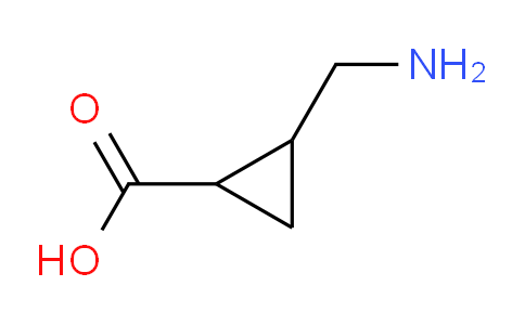 CAS No. 215597-45-8, 2-(Aminomethyl)cyclopropanecarboxylic acid