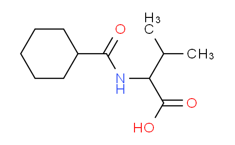 CAS No. 118528-57-7, 2-(Cyclohexanecarboxamido)-3-methylbutanoic acid