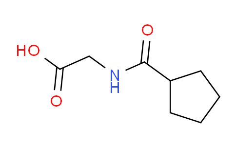 CAS No. 82291-54-1, 2-(Cyclopentanecarboxamido)acetic acid