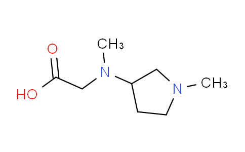 CAS No. 1353977-10-2, 2-(Methyl(1-methylpyrrolidin-3-yl)amino)acetic acid