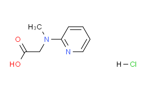 CAS No. 1588441-08-0, 2-(Methyl(pyridin-2-yl)amino)acetic acid hydrochloride
