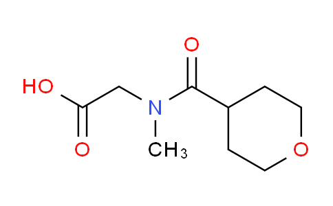 CAS No. 1042800-82-7, 2-(N-Methyltetrahydro-2H-pyran-4-carboxamido)acetic acid