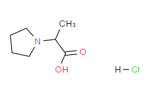 CAS No. 1100203-58-4, 2-(Pyrrolidin-1-yl)propanoic acid hydrochloride