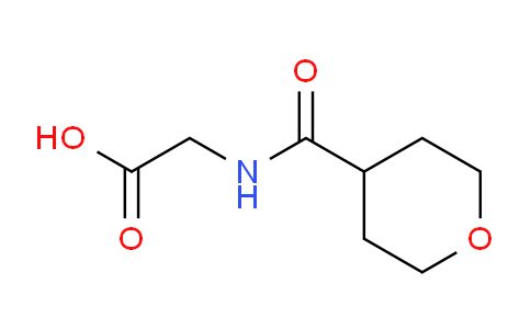 CAS No. 1042644-86-9, 2-(Tetrahydro-2H-pyran-4-carboxamido)acetic acid