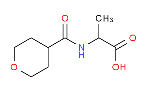 CAS No. 1516949-42-0, 2-(Tetrahydro-2H-pyran-4-carboxamido)propanoic acid